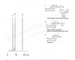 核黄素及相关的化合物的分离色谱图